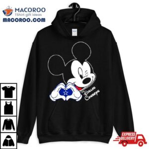 Mickey Mouse Love Dallas Cowboys Shirt
