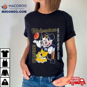 Mickey Mouse Michigan Wolverines College Football Playoff Tshirt