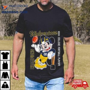 Mickey Mouse Michigan Wolverines College Football Playoff Tshirt