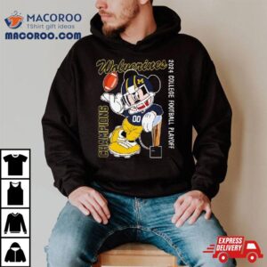 Mickey Mouse Michigan Wolverines College Football Playoff Tshirt