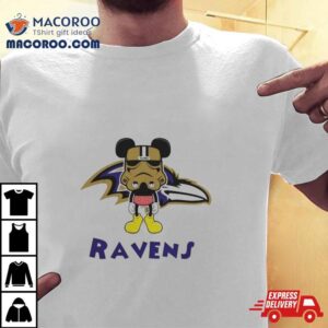 Mickey Mouse Stormtrooper Baltimore Ravens Tshirt