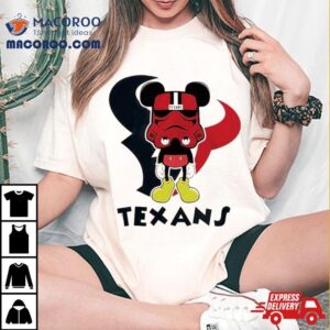 Mickey Mouse Stormtrooper Houston Texans Tshirt