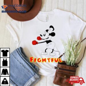 Mickey Steamboat Fightful Tshirt