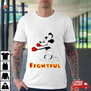 Mickey Steamboat Fightful Tshirt