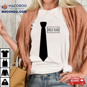 Milk Man Matching Couples Halloween Costume Tshirt