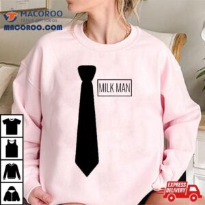 Milk Man Matching Couples Halloween Costume Shirt