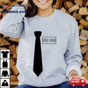 Milk Man Matching Couples Halloween Costume Tshirt