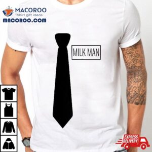 Milk Man Matching Couples Halloween Costume Tshirt