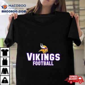 Minnesota Vikings Football Logo Nfl Tshirt