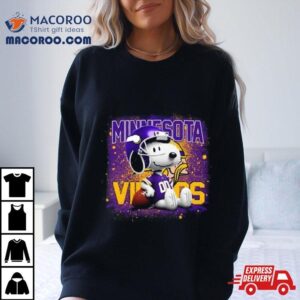 Minnesota Vikings Mix Snoopy Tshirt