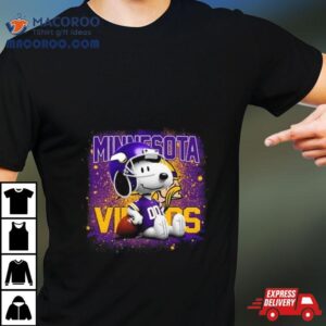 Minnesota Vikings Mix Snoopy Tshirt