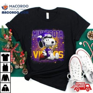 Minnesota Vikings Mix Snoopy Tshirt