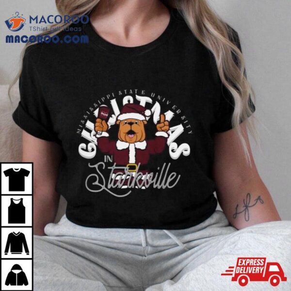 Mississippi State Toddler Bully Claus Starkville T Shirt