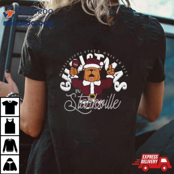 Mississippi State Toddler Bully Claus Starkville T Shirt