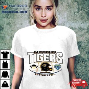 Missouri Tigers Helmet 2023 Goodyear Cotton Bowl T Shirt
