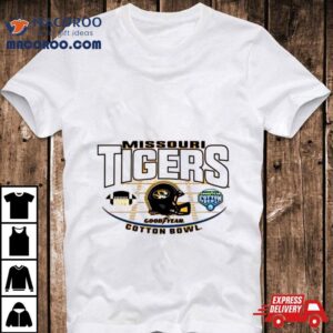 Missouri Tigers Helmet 2023 Goodyear Cotton Bowl T Shirt