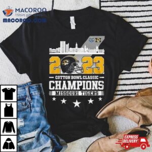 Missouri Tigers Skyline Cotton Bowl Classic Champions Tshirt