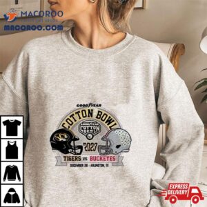 Missouri Tigers Vs Ohio State Buckeyes Cotton Bowl Bound Tshirt