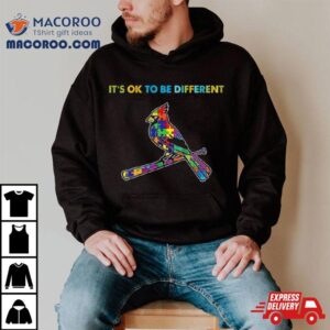 Mlb St Louis Cardinals Autism It S Ok To Be Differen Tshirt