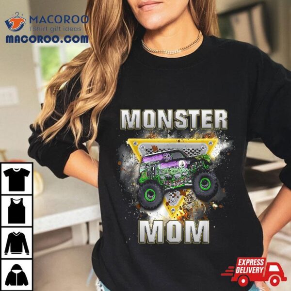 Monster Truck Are My Jam Mom Shirt