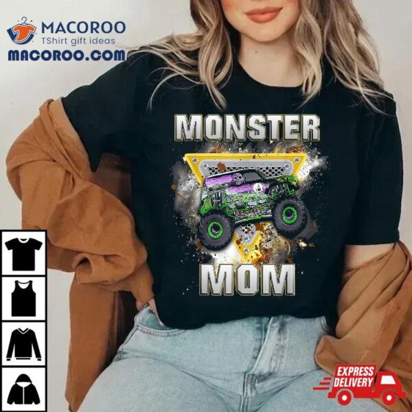 Monster Truck Are My Jam Mom Shirt