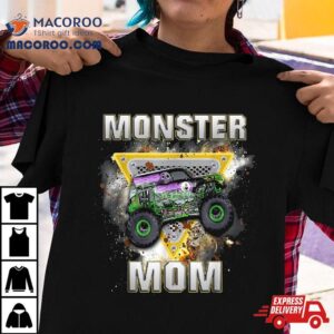 Monster Truck Are My Jam Mom Tshirt