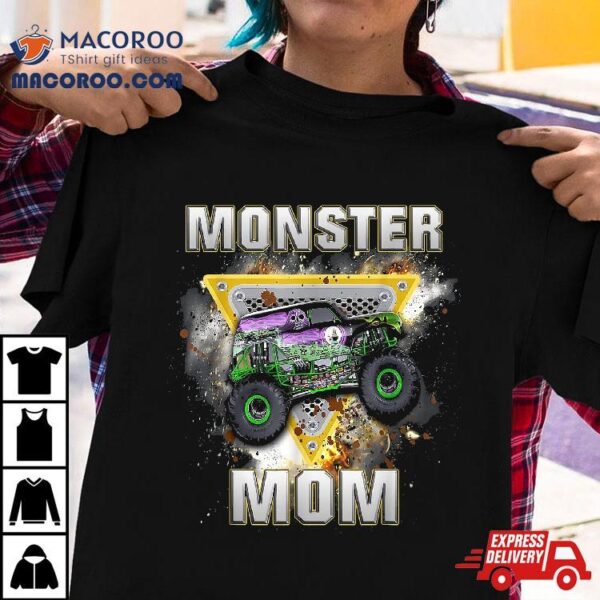 Monster Truck Are My Jam Mom Shirt