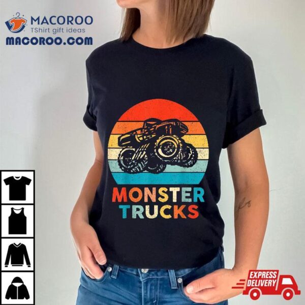 Monster Truck For Toddlers, Youth & Adults T Shirt