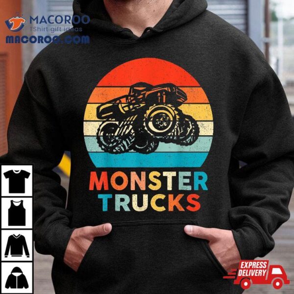 Monster Truck For Toddlers, Youth & Adults T Shirt