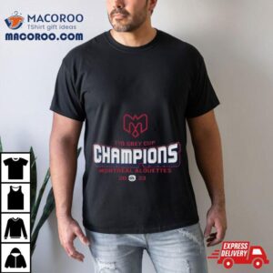 Montreal Alouettes Cfl Grey Cup Champions Tshirt