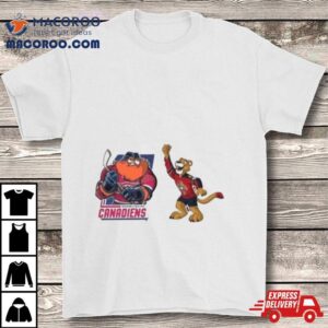 Montreal Canadiens Vs Florida Panthers Nhl Mascot T Shirt