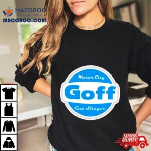 Motor City Goff Gun Slinger Tshirt