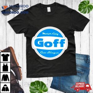 Motor City Goff Gun Slinger Tshirt