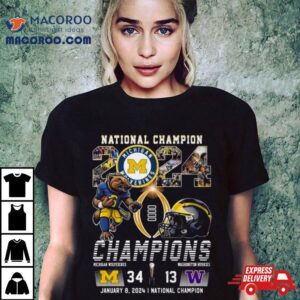 National Champion Michigan Wolverines Beat Washington Huskies Tshirt