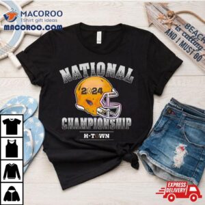 National Championship H Town Helmet Tshirt