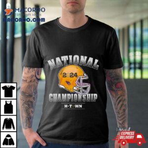 National Championship H Town Helmet Tshirt