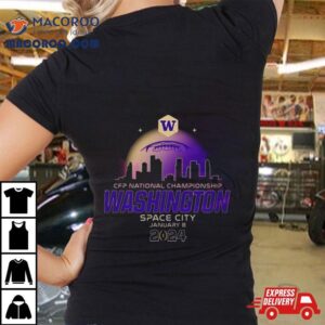 National Championship Washington Space City January Tshirt