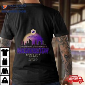 National Championship Washington Space City January Tshirt