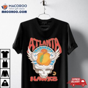 Nba X Grateful Dead X Hawks Skull Shirt