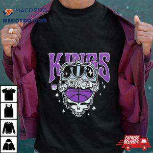 Nba X Grateful Dead X Kings Skull Tshirt