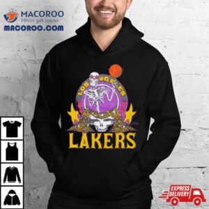 Nba X Grateful Dead X Lakers Skull Tshirt