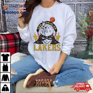 Nba X Grateful Dead X Los Angeles Lakers Skull Tshirt