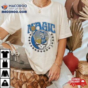 Nba X Grateful Dead X Magic Skull Shirt