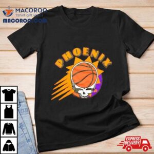 Nba X Grateful Dead X Phoenix Suns Skull Tshirt