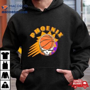 Nba X Grateful Dead X Phoenix Suns Skull Tshirt