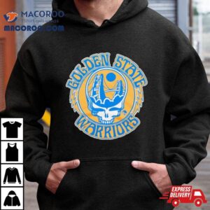 Nba X Grateful Dead X Warriors Skull Tshirt