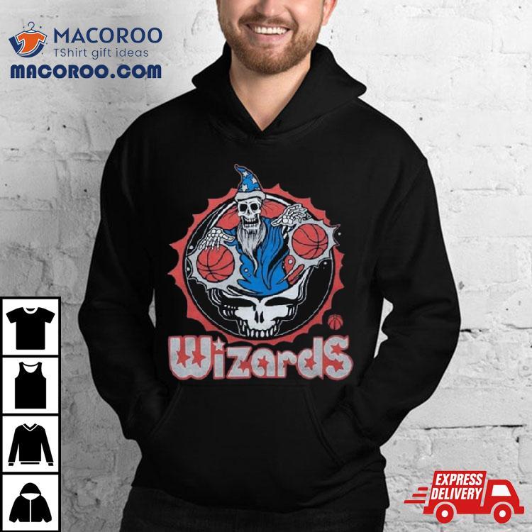 Nba X Grateful Dead X Washington Wizards Skull 2024 T Shirt Nba X Grateful Dead X Washington Wizards Skull 2024 T Shirt