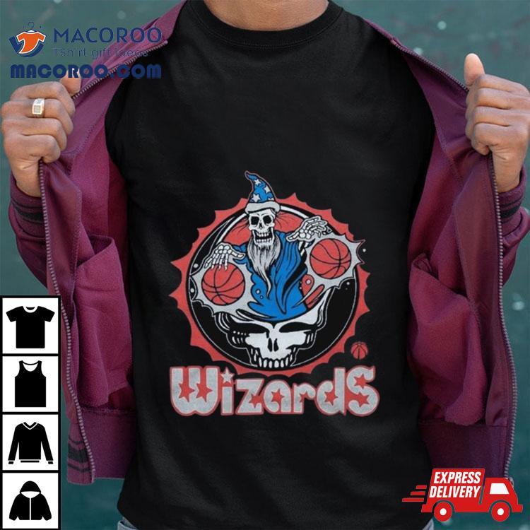 Nba X Grateful Dead X Washington Wizards Skull 2024 T Shirt Nba X Grateful Dead X Washington Wizards Skull 2024 T Shirt