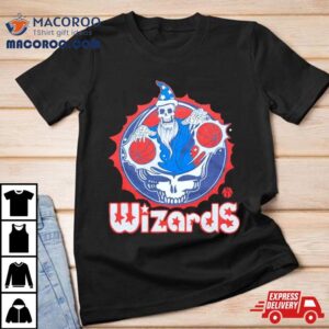 Nba X Grateful Dead X Wizards Skull Tshirt