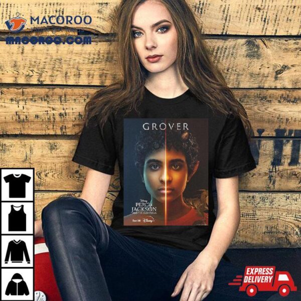 New Character Posters For Percy Jackson And The Olympians Grover T Shirt